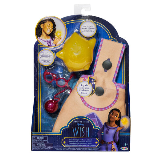 Adorable étoile lumineuse + sac à souhaits Disney