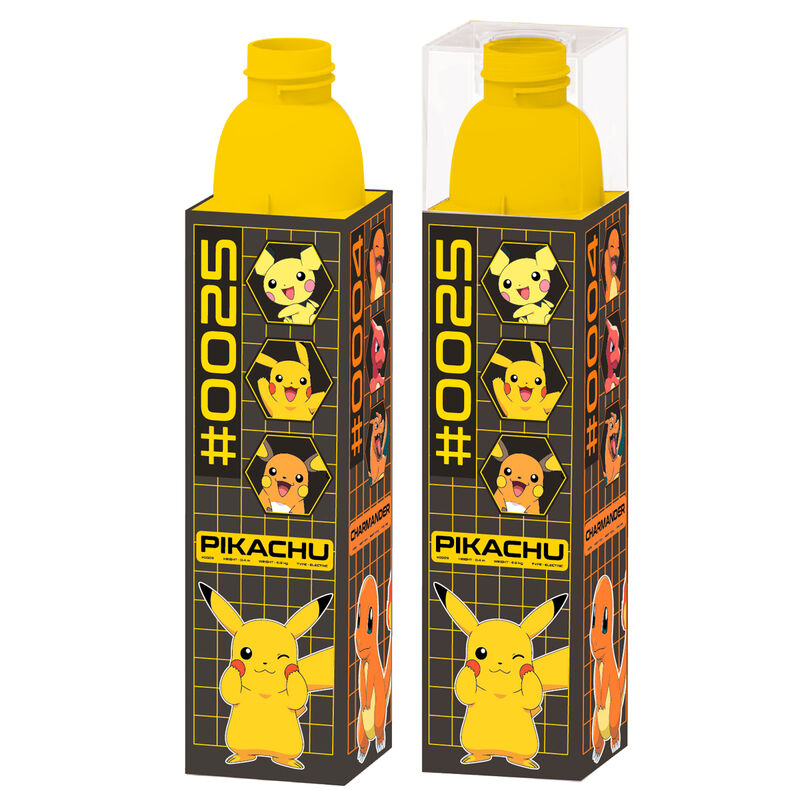Gourde cube Pokémon Pikachu 650 ml