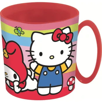 Petite tasse en plastique Hello Kitty et ses amis 390 ml