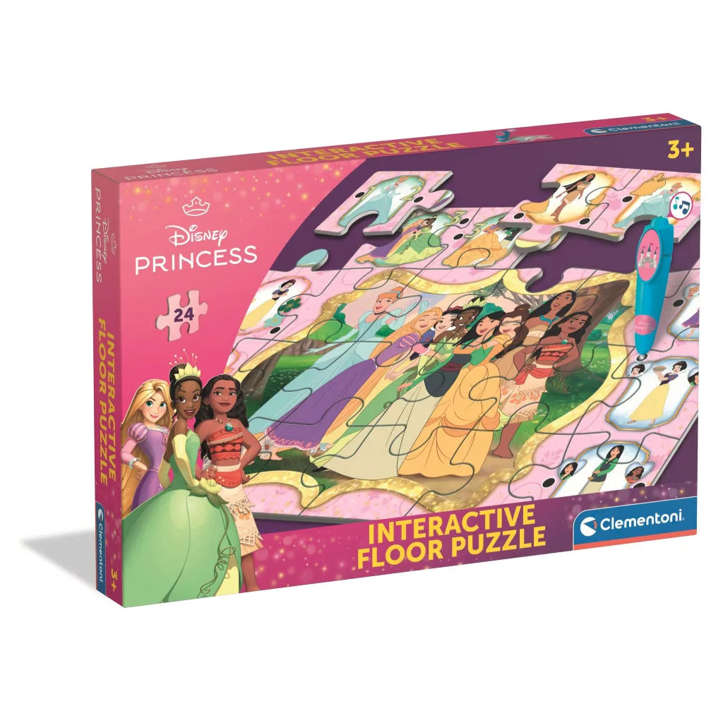 Puzzle interactif de 24 pièces Princesses Clementoni