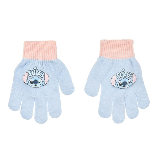 Gants bleus pour enfants Disney Lilo et Stitch