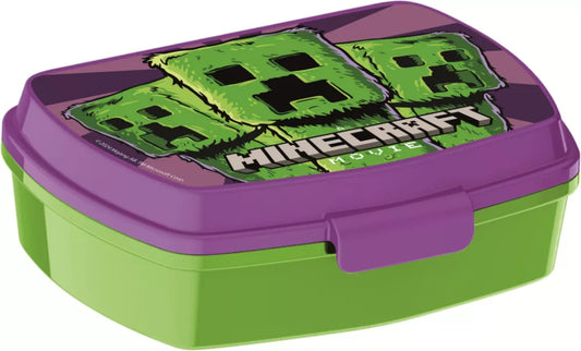 Boîte à sandwich en plastique amusante Minecraft