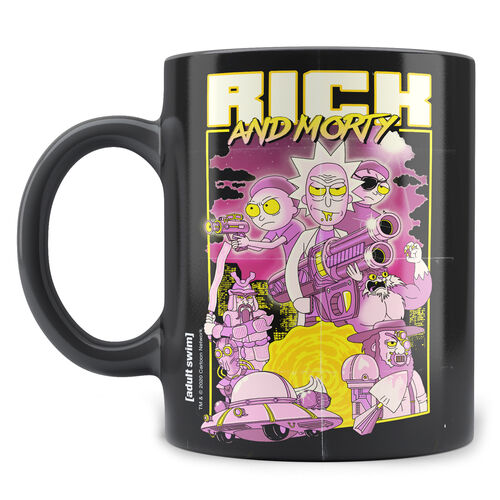 Mug rétro Rick et Morty