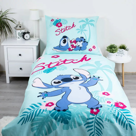 Parure de lit 1 personne Stitch