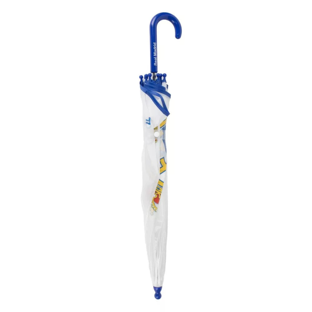 Parapluie transparent enfant Real Madrid 71 cm