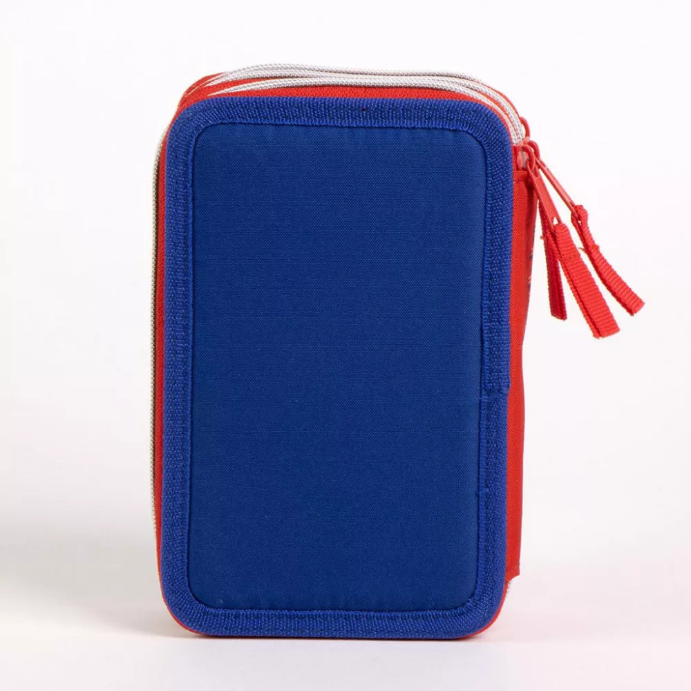 Trousse à crayons remplie Spiderman 3 niveaux