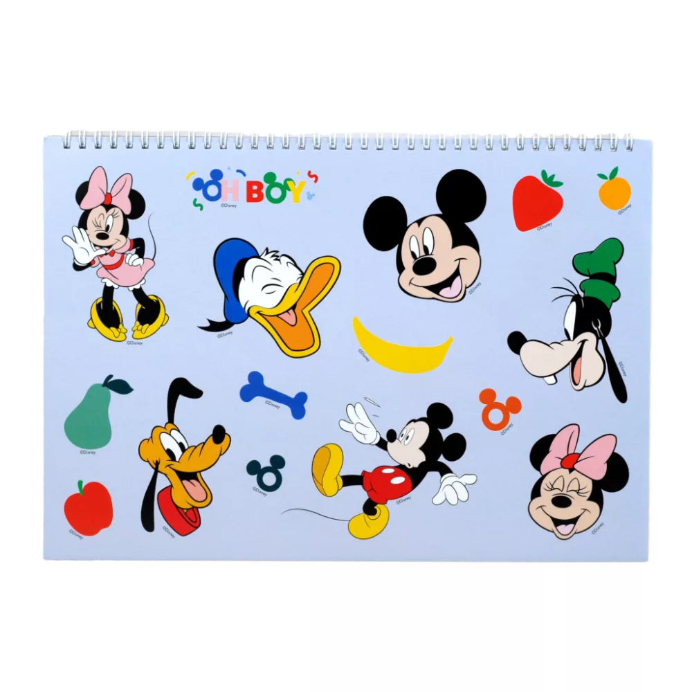 Carnet de croquis à spirale A/4 Mickey