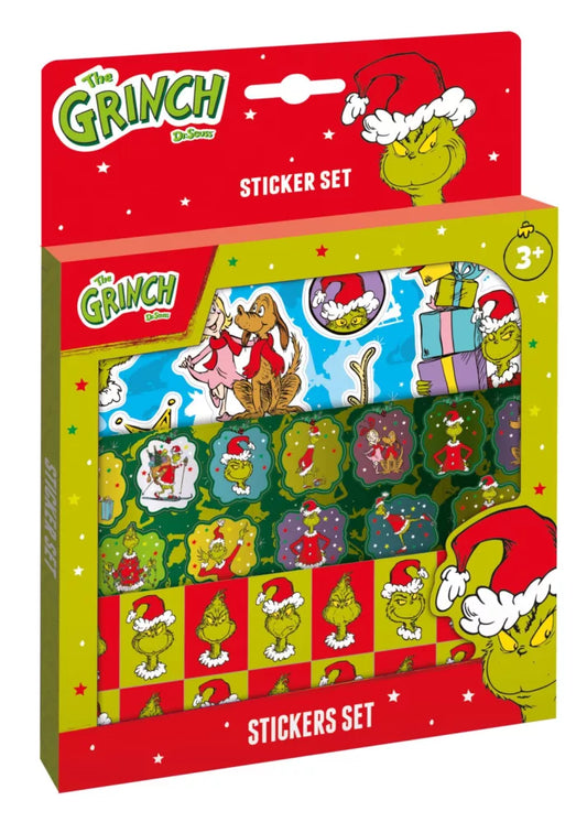 Ensemble d'autocollants Dr Seuss et Le Grinch