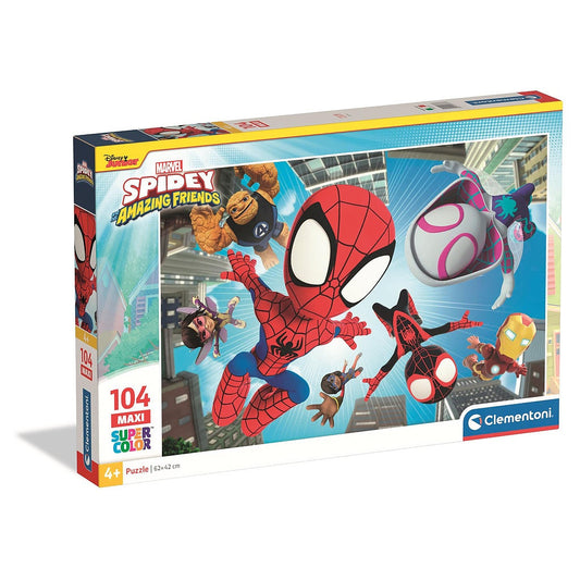 Puzzle maxi Spiderman Spidey 104 pièces Clementoni
