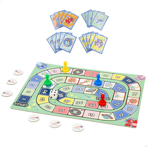 Jeu de société Stitch 2 en 1
