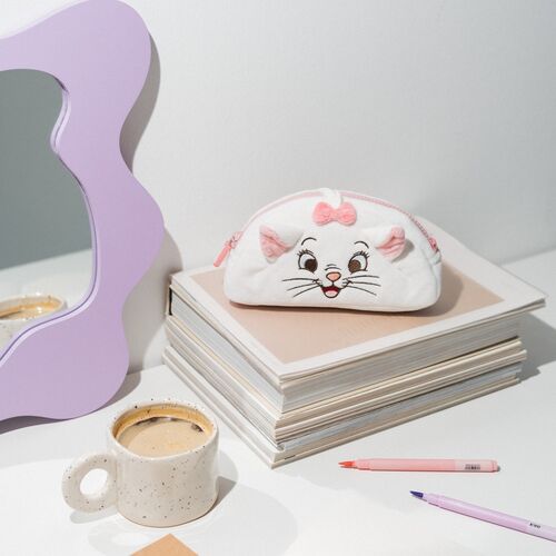 Trousse à crayons en peluche Disney Bonjour Marie Les Aristochats