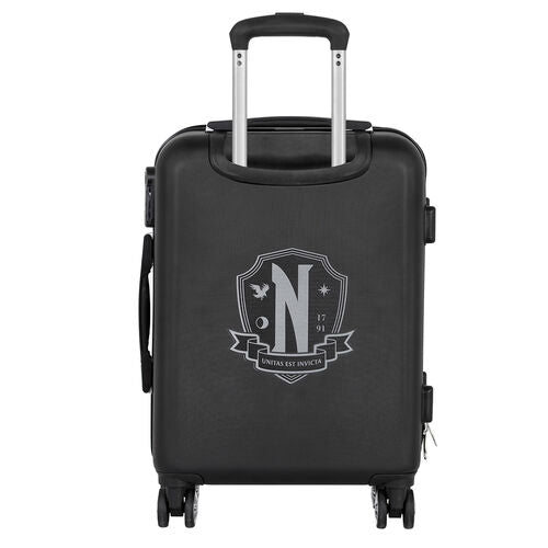 Valise à roulettes ABS Uniform Wednesday 55 cm