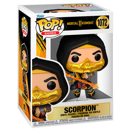 Figurine POP Scorpion de Mortal Kombat 11