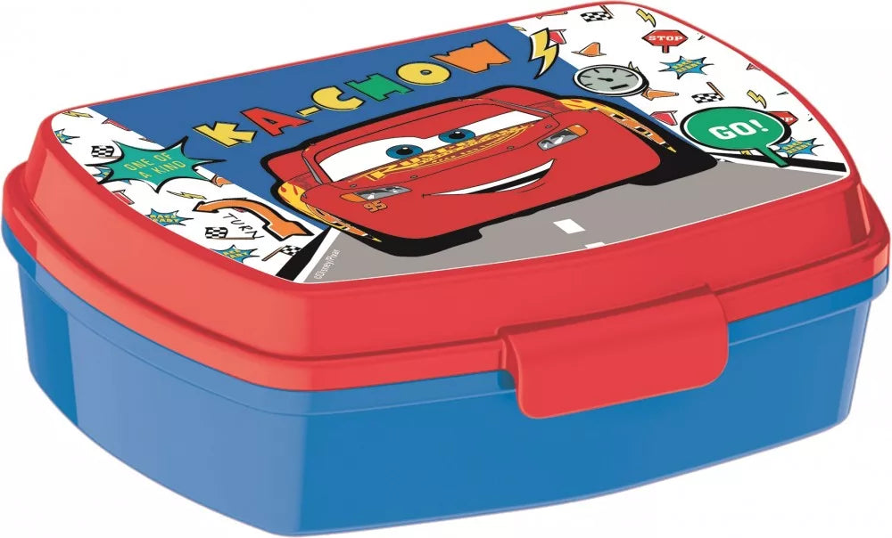 Boîte à sandwich en plastique amusante Cars