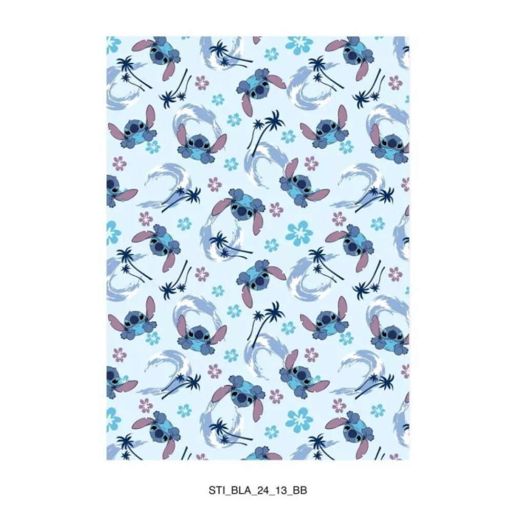 Couverture en flanelle Stitch 110x150cm