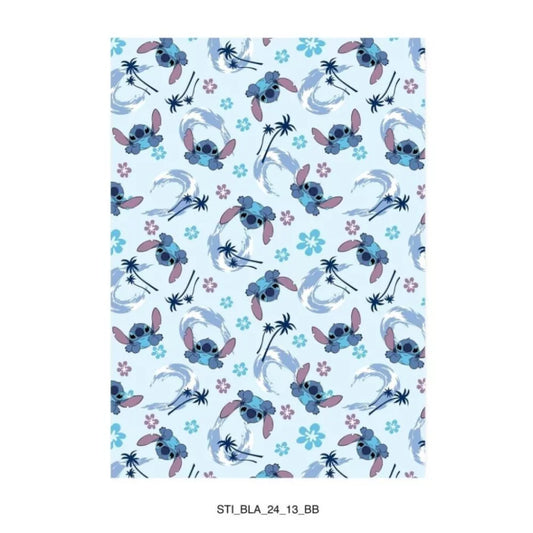 Couverture en flanelle Stitch 110x150cm