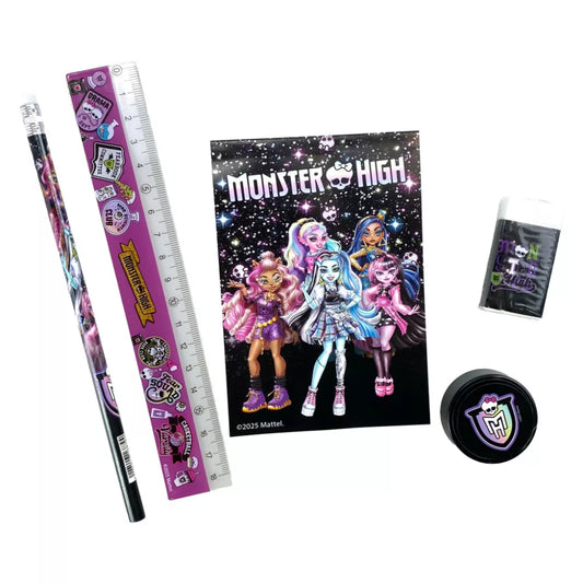 Ensemble de papeterie Monster High 5 pièces