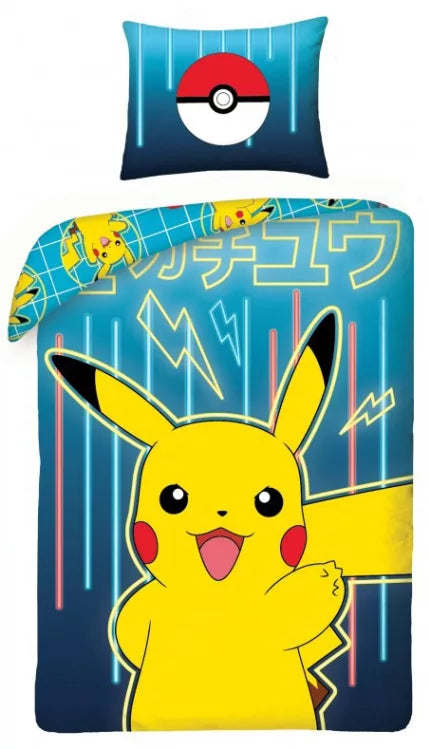 Parure de lit 1 personne Pokémon
