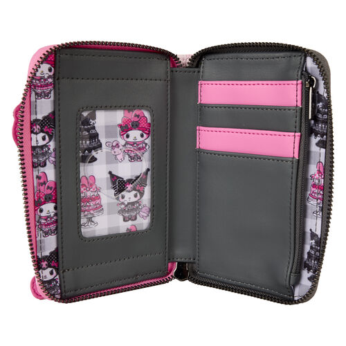 Mon portefeuille Loungefly Melody et Kuromi Sanrio