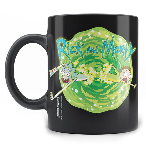 Tasse avec logo Rick et Morty