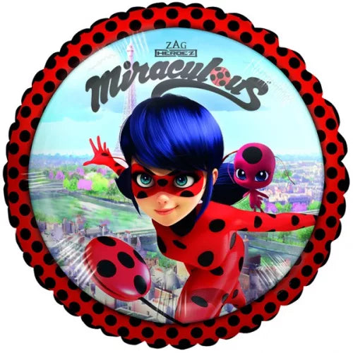 Ballon aluminium 43cm Ladybug