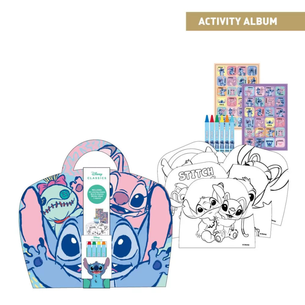 Coffret d'activités et de coloriages Disney Lilo et Stitch