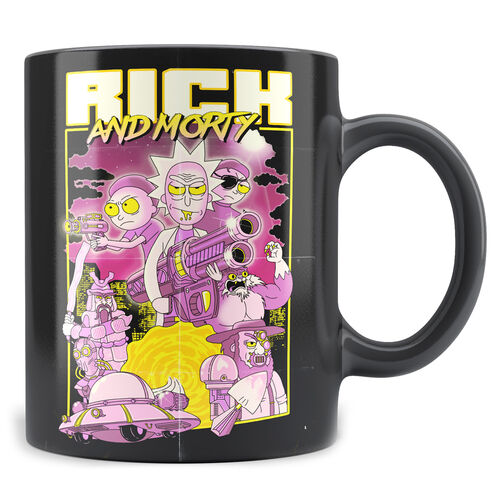 Mug rétro Rick et Morty
