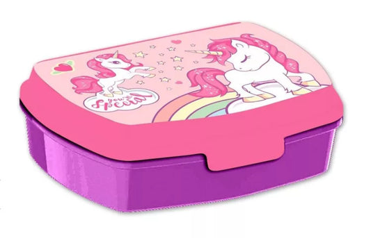 Boîte à sandwich en plastique amusante spéciale Licorne