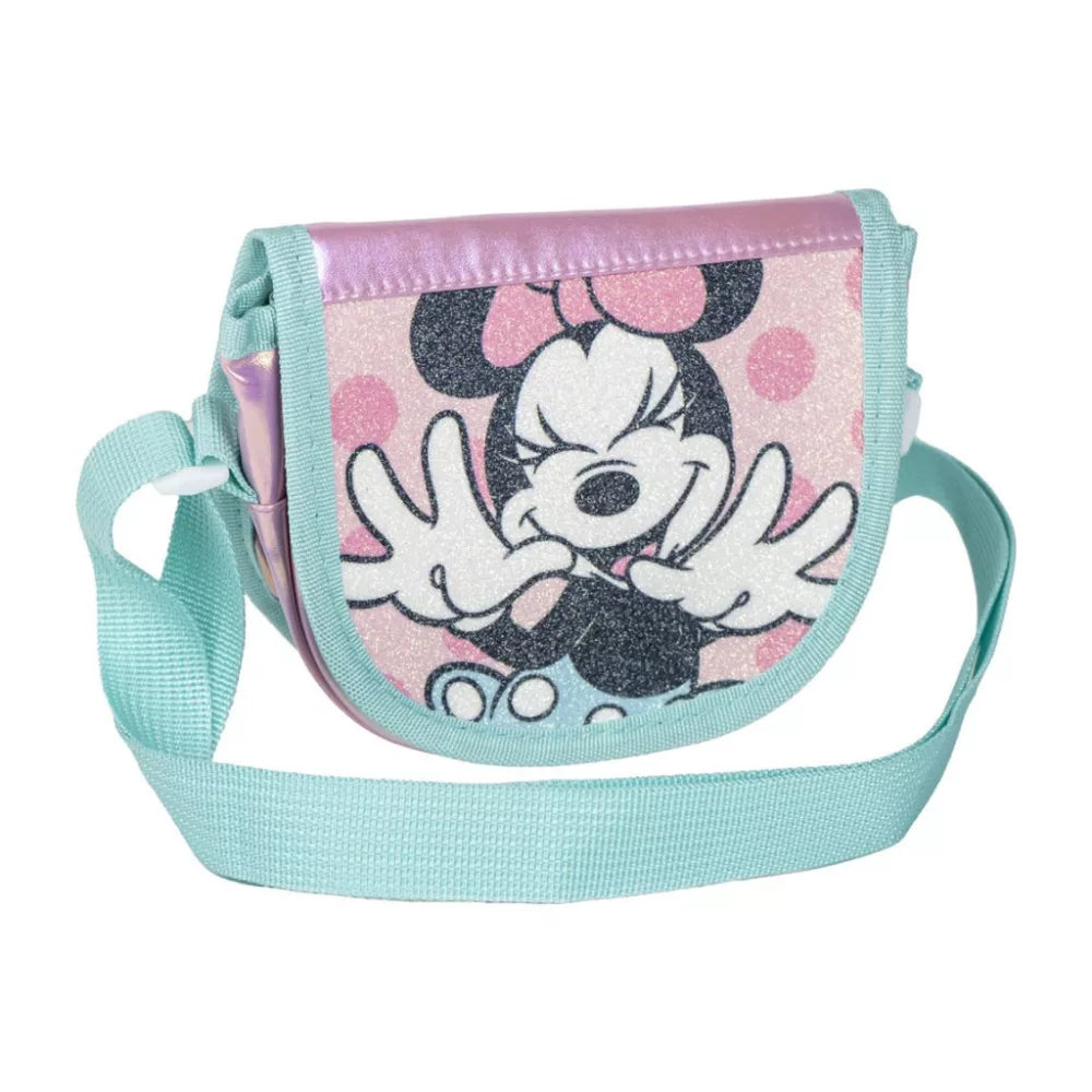 Sacoche à bandoulière pailletée Minnie