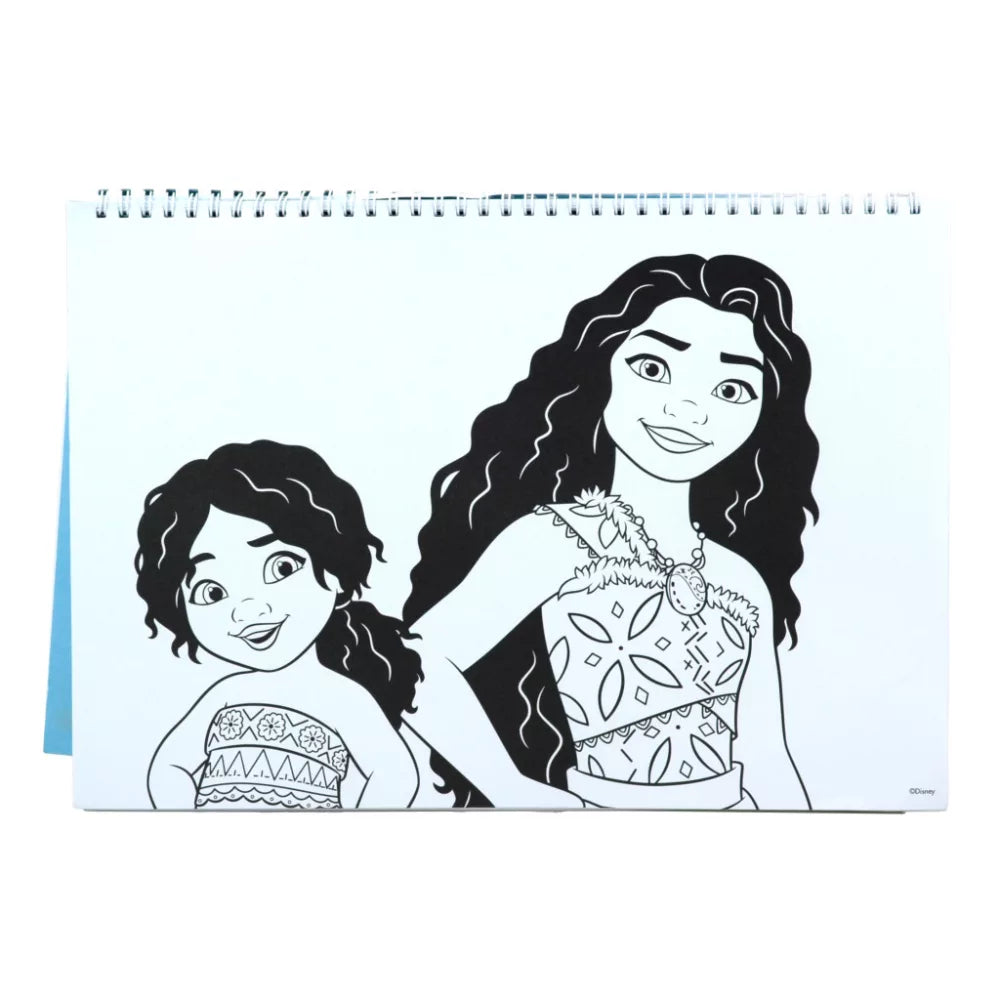 Carnet de croquis à spirale A/4 Vaïana