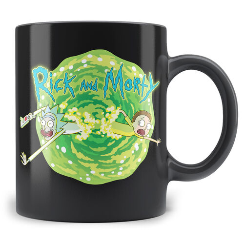 Tasse avec logo Rick et Morty