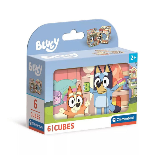 Puzzle 6 cubes Bluey