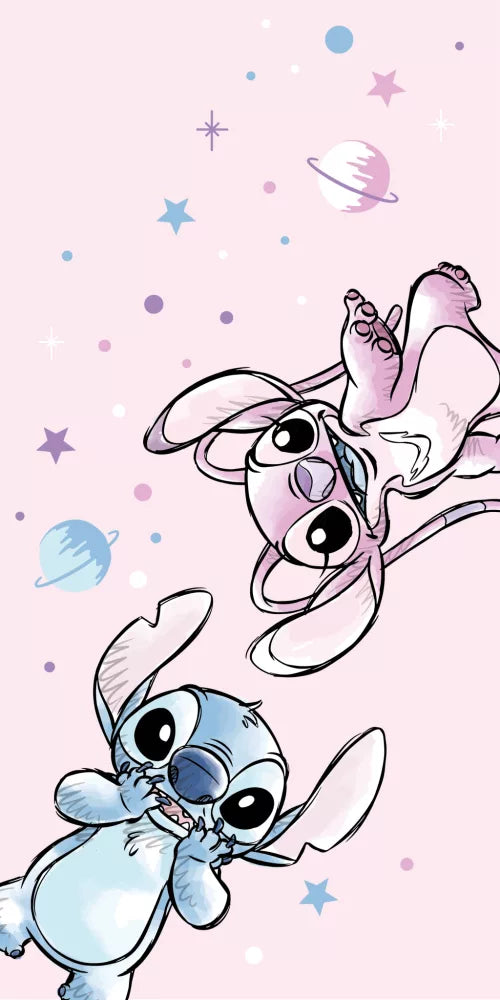 Serviette de plage Stitch