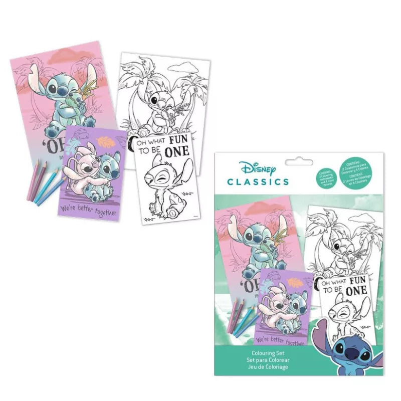 Ensemble de coloriage Stitch