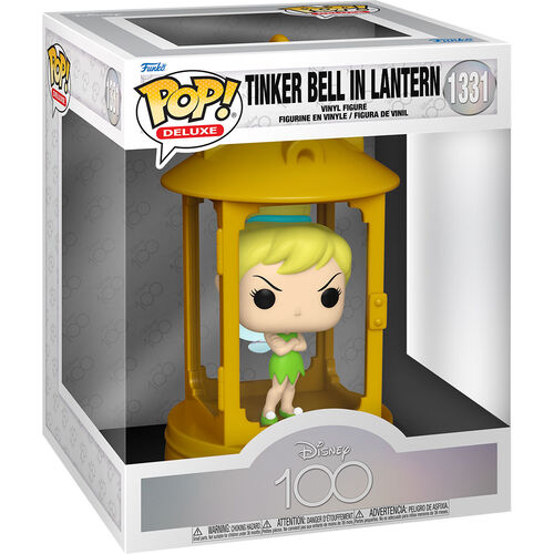 Figurine Disney Peter Clochette dans une lanterne POP Deluxe