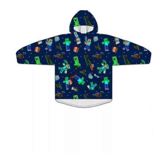 Couverture polaire en peluche Minecraft  Adulte