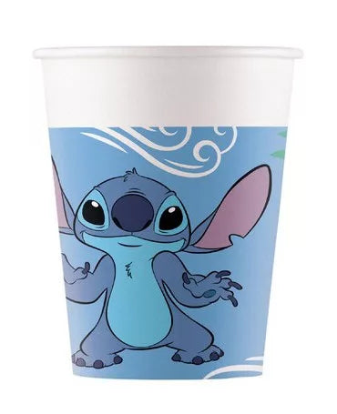 Lot de 8 gobelets en carton Stitch de 200ml