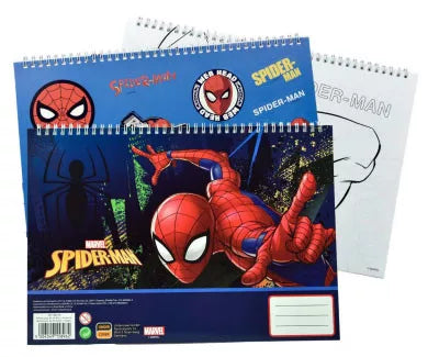 Carnet de croquis à spirale A/4 Spiderman