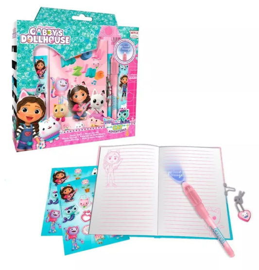 Journal intime Gabby + coffret stylo magique