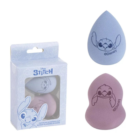 Ensemble d'éponges de maquillage Disney Lilo et Stitch