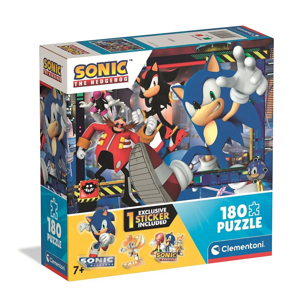 Puzzle Sonic le hérisson 180 pièces Clementoni