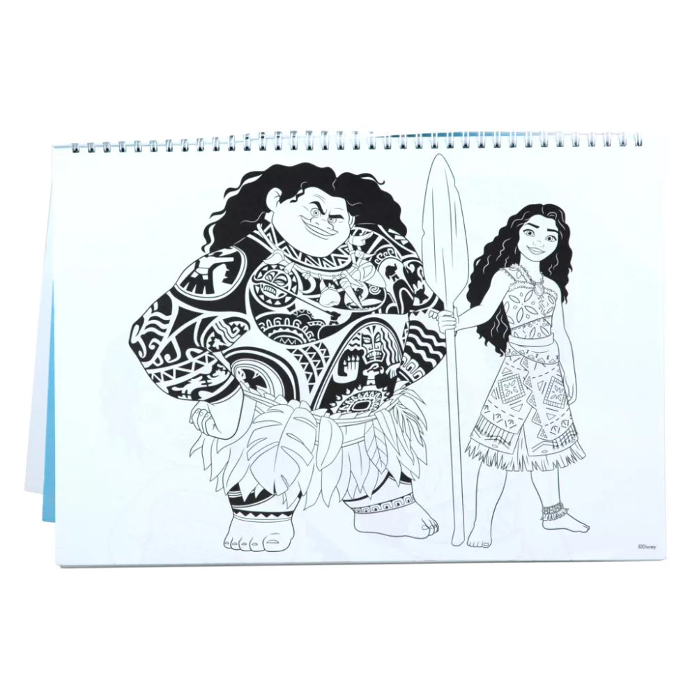 Carnet de croquis à spirale A/4 Vaïana