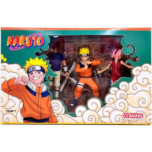 Coffret 3 figurines Naruto Shippuden