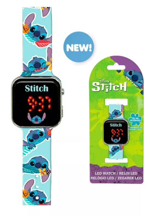 Montre numérique LED magique Disney Lilo et Stitch