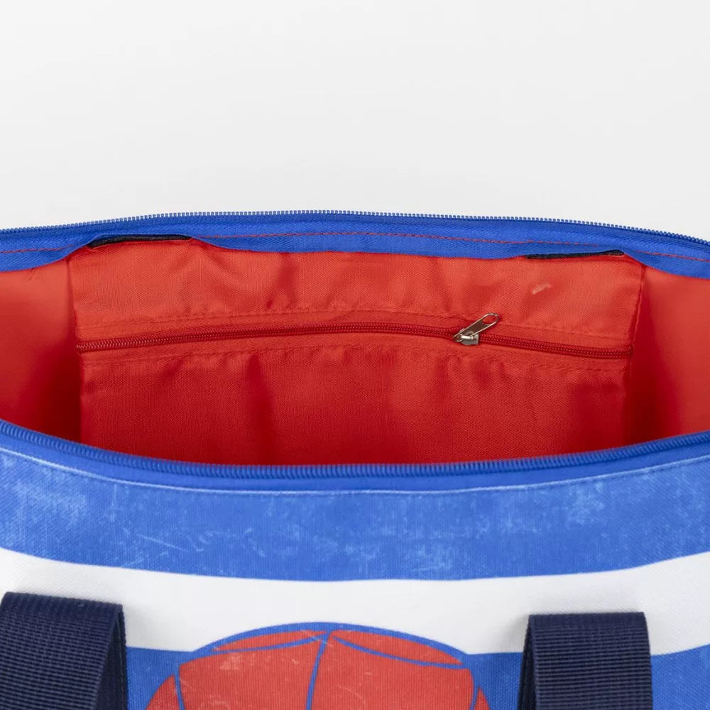 Sac de plage rayé Spiderman