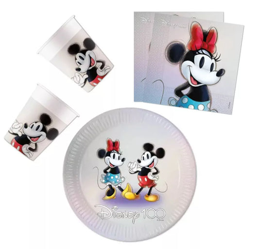Set de fête Disney 100 36 pièces