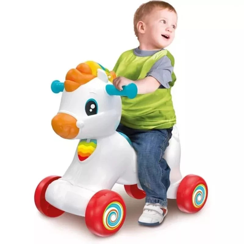 Cheval à bascule interactif 3 en 1 Clementoni