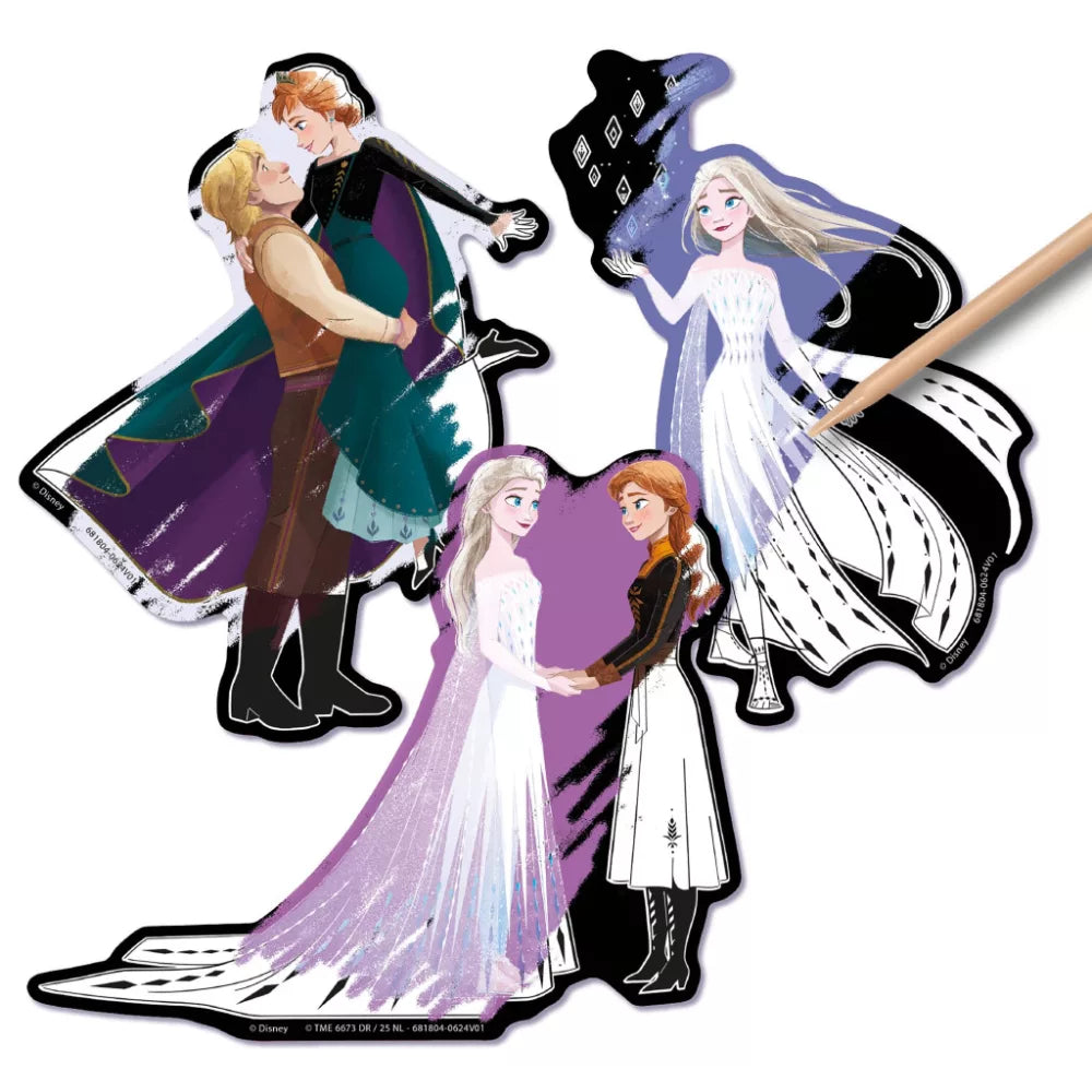 Autocollants à gratter Reine des neiges