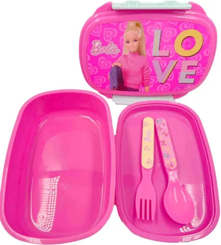Coffret sandwich + couverts Barbie