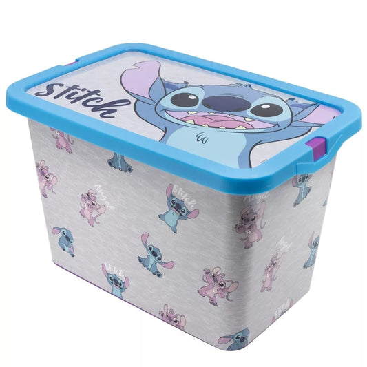 Boîte de rangement en plastique Disney Lilo et Stitch Angel 7 L